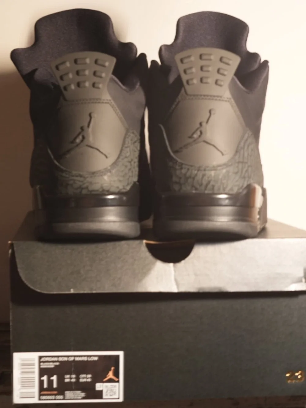 Jordan Son of Mars Low “Black Cat” sz us 11